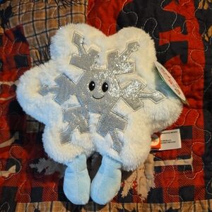 Snowflake Plush Stuffed Animal Toy 6" Gigglescape